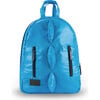 Mini Dino Backpack, Turquoise - Backpacks - 1 - thumbnail