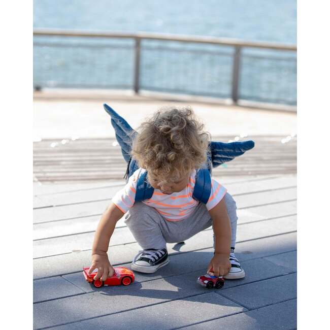 Mini Dino Backpack, Nuit - Backpacks - 4