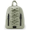 Midi Bows Backpack, Green - Backpacks - 1 - thumbnail