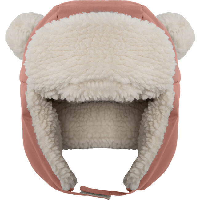 Benji Cub Hat  With Adjustable 2-Snap Neck Closure, Rose Dawn - Hats - 1