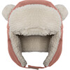 Benji Cub Hat  With Adjustable 2-Snap Neck Closure, Rose Dawn - Hats - 1 - thumbnail