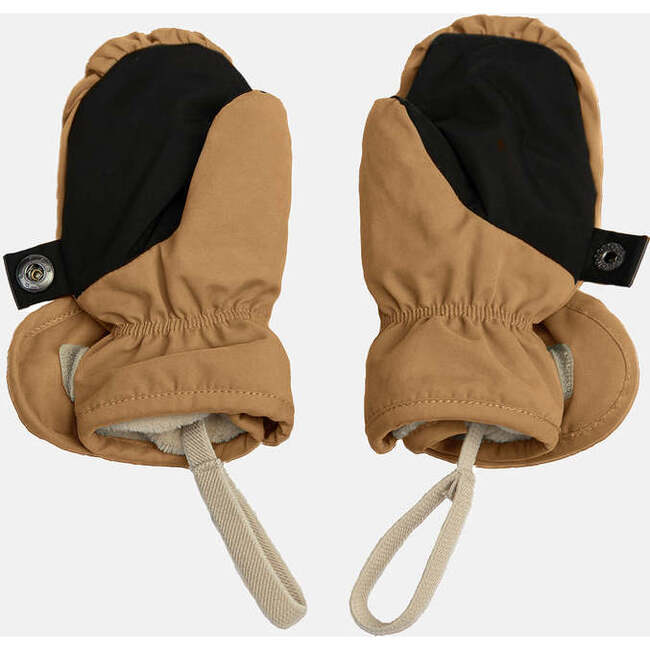 Benji Slip-On Mittens, Cognac - Gloves - 2