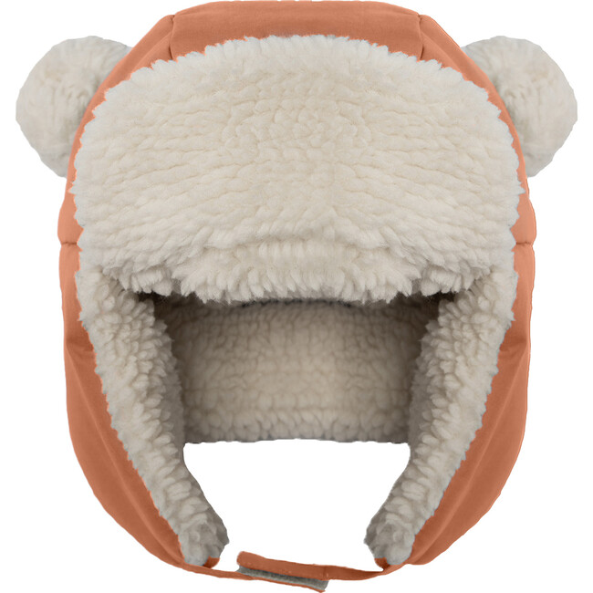 Benji Cub Hat  With Adjustable 2-Snap Neck Closure, Spice