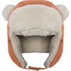 Benji Cub Hat  With Adjustable 2-Snap Neck Closure, Spice - Hats - 1 - thumbnail