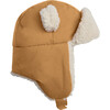 Benji Cub Hat With Adjustable 2-Snap Neck Closure, Cognac - Hats - 2