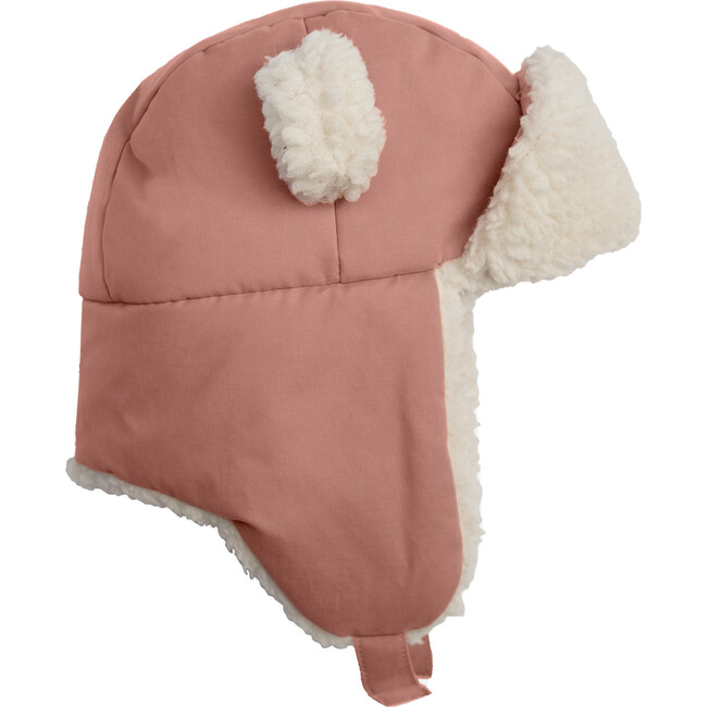 Benji Cub Hat  With Adjustable 2-Snap Neck Closure, Rose Dawn - Hats - 3