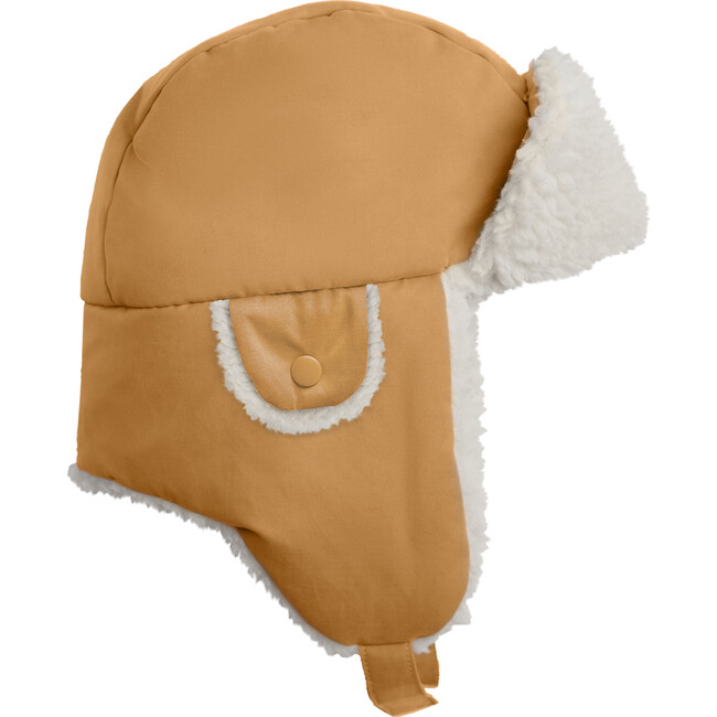 Benji Chapka Chinstrap Hat, Cognac - Hats - 2