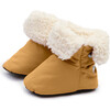 Baby Benji  Anti-Slip Sole Booties, Cognac - Booties - 1 - thumbnail