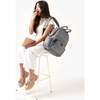 BK718 Laptop Sleeve Backpack, Heather Grey - Backpacks - 3