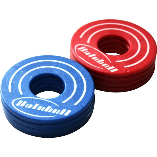 Blue/Red Washers