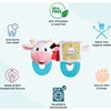 Cow Wristy Buddy Pink - Teethers - 3