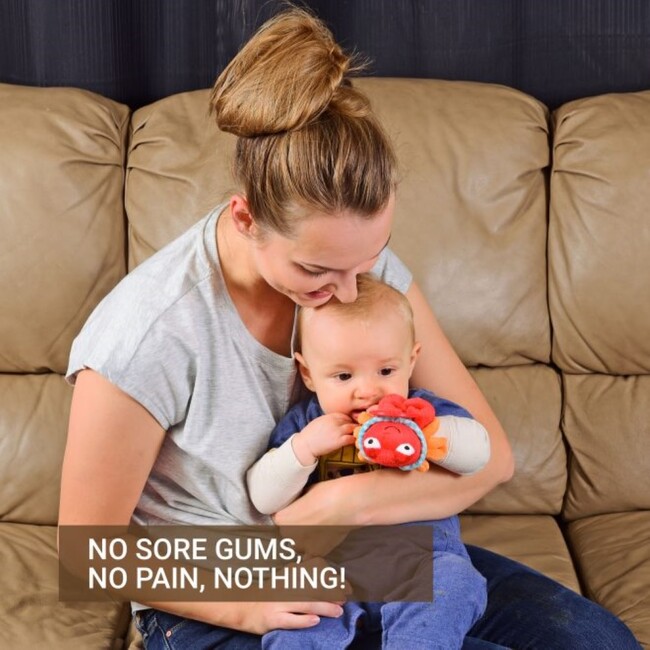 Crab Wristy Buddy Red - Teethers - 4