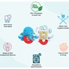Octopus Wristy Buddy Blue - Teethers - 4