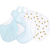 Darby 3-Piece Wash Cloth, White - Towels - 1 - thumbnail