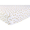 Darby Crib Sheet, White - Crib Sheets - 1 - thumbnail