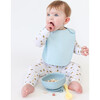 Darby Bib 3-Piece Set, White - Bibs - 3