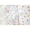 Darby Swaddle, White - Swaddles - 2