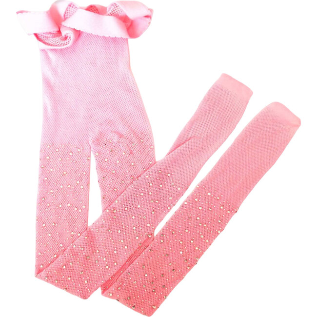 Marlo X HHJ Glitter Tights, Pink