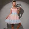 Spring Has Sprung 3D Floral Dress, Multicolors - Dresses - 2