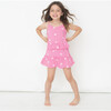 Bubble Gauze Embroidered Ruffle Skirt, Pink - Cover-Ups - 2