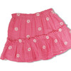 Bubble Gauze Embroidered Ruffle Skirt, Pink - Cover-Ups - 3