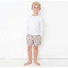 Ditsy Floral 4-Way Stretch Swim Trunk, Citron - Swim Trunks - 2