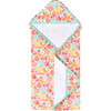 Sandy Ruffled Hooded Towel, White - Bath Towels - 1 - thumbnail