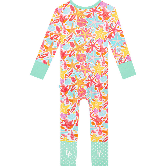 Sandy Convertible Zippered One Piece, White - Rompers - 2