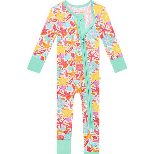 Sandy Convertible Zippered One Piece, White - Rompers - 3
