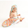 Sandy Ruffled Hooded Towel, White - Bath Towels - 2