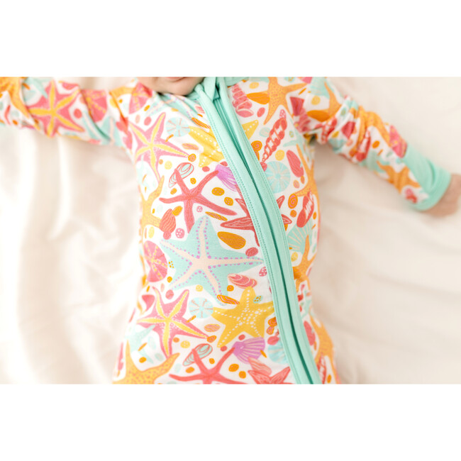 Sandy Convertible Zippered One Piece, White - Rompers - 5