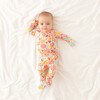 Sandy Tie Front Footed Ruffled Kimono Set, White - Mixed Apparel Set - 7