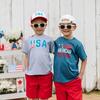 USA Flag Trucker Hat, Red - Hats - 3