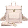 Petit Monaco Diaper Bag | Pastel Pink - Diaper Bags - 1 - thumbnail