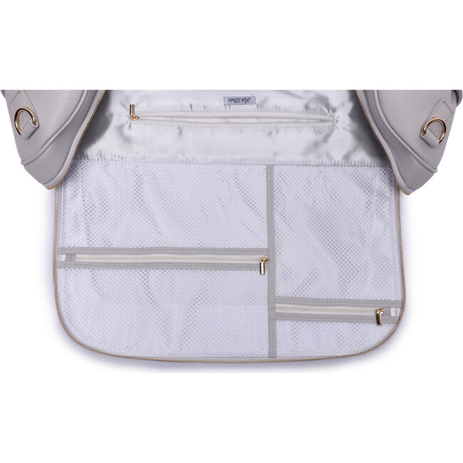 Monaco Travel Bag | Stone Grey - Diaper Bags - 3