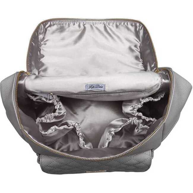 Monaco Diaper Bag | Stone Grey - Diaper Bags - 4