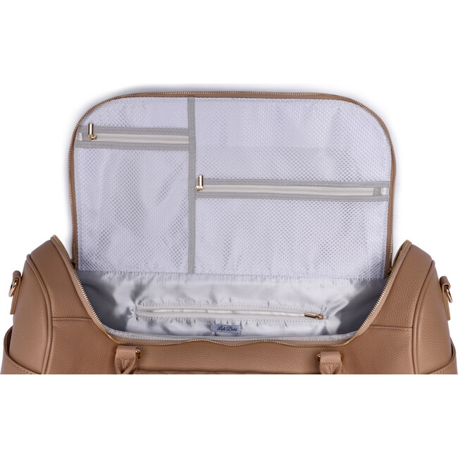 Monaco Travel Bag | Latte Brown - Diaper Bags - 6