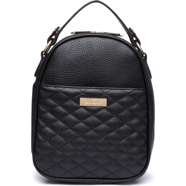 Monaco Snack Bag | Ebony Black - Diaper Bags - 4