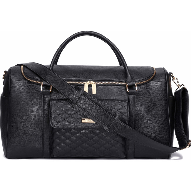 Monaco Travel Bag | Ebony Black - Diaper Bags - 7