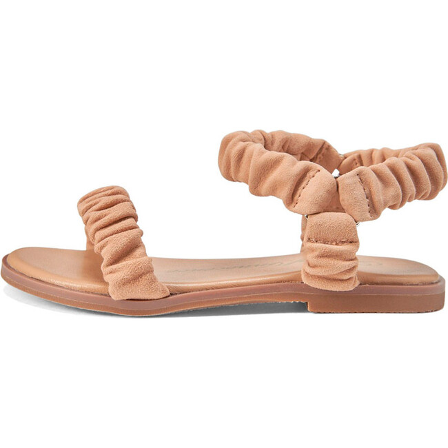 Kyle Suede Strap Leather Insole Sandals, Light Beige Total