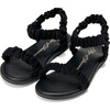 Kyle Suede Strap Leather Insole Sandals, Black Total - Sandals - 2