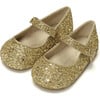 Eva Sparkling Glitter Party Shoes, Gold - Mary Janes - 2