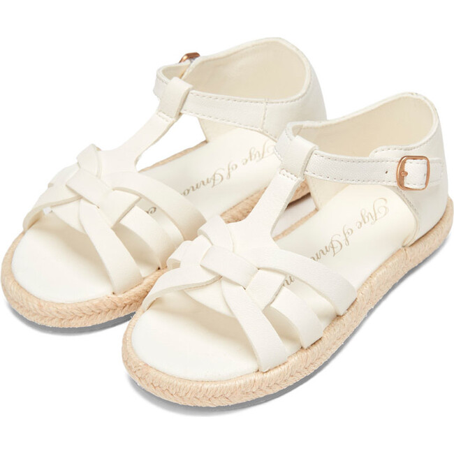Patricia 2.0 Slim Leather Strap Sandals, White Total - Sandals - 2