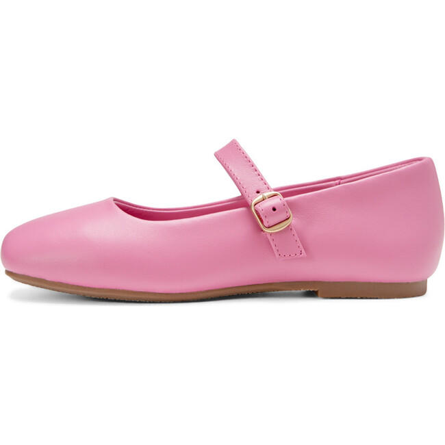 Mandy Rounded Square Toe Mary Janes, Pink Total