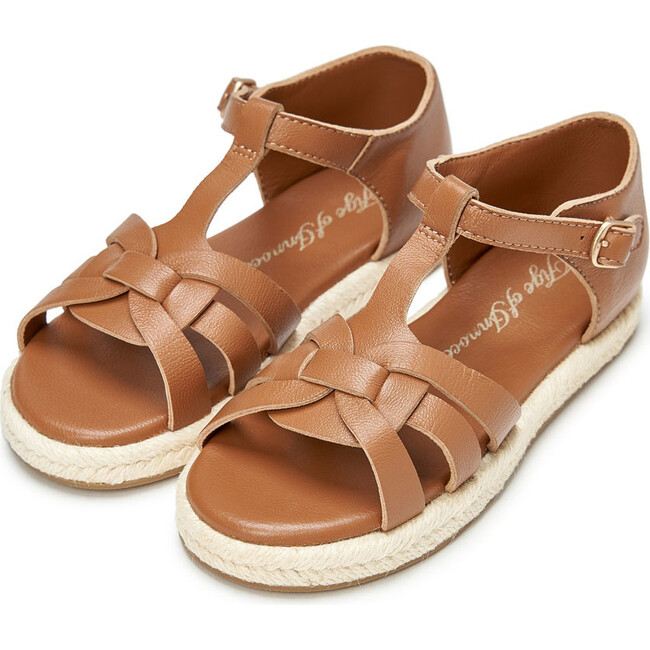 Patricia 2.0 Slim Leather Strap Sandals, Camel Total - Sandals - 2