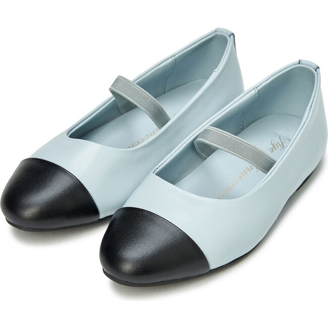 Bebe Leather 3.0 Pointed Toe Ballet Flats, Blue And Black Total - Flats - 2