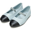 Bebe Leather 3.0 Pointed Toe Ballet Flats, Blue And Black Total - Flats - 2 - thumbnail