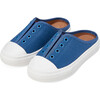 Alex 2.0 Backless Round Toe Canvas Sneakers, Navy - Sneakers - 2
