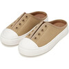 Alex 2.0 Backless Round Toe Canvas Sneakers, Beige Total - Sneakers - 2