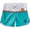 Seaesta Surf X Garfield Boardshorts, Monday Checkers - Swim Trunks - 1 - thumbnail